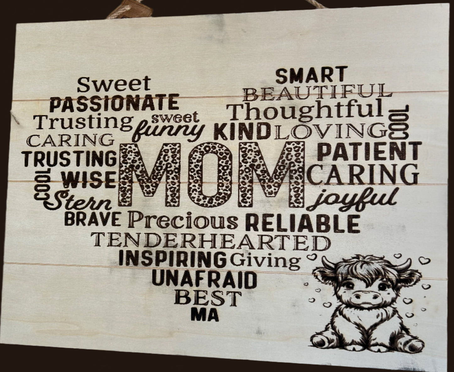 MOM HEART BOARD