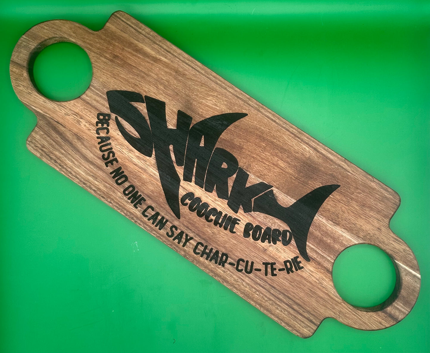 Shark-Coochie charcuterie board