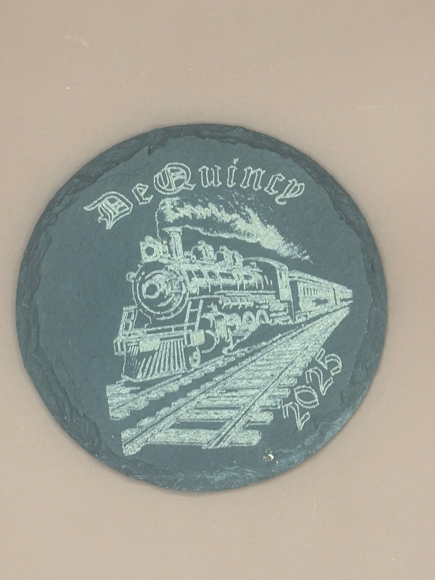 Train coaster - celebrating the 2025 Festival in DeQuincy,La